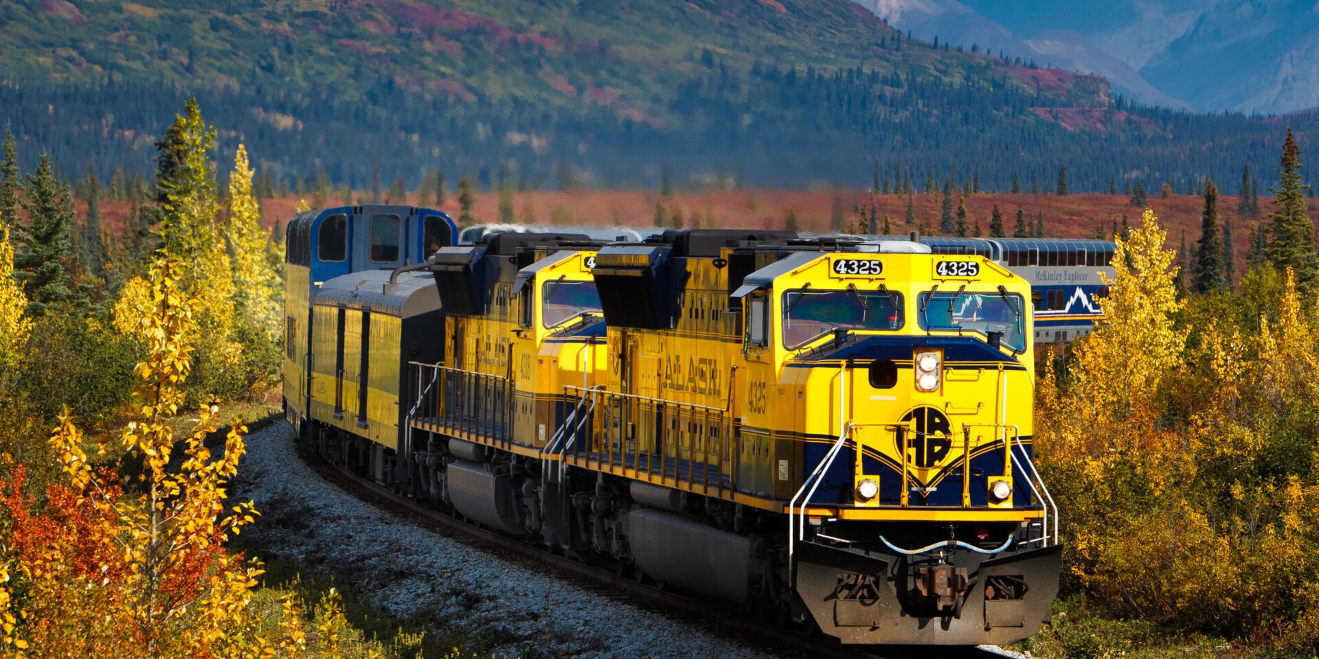 Alaska met trein en auto