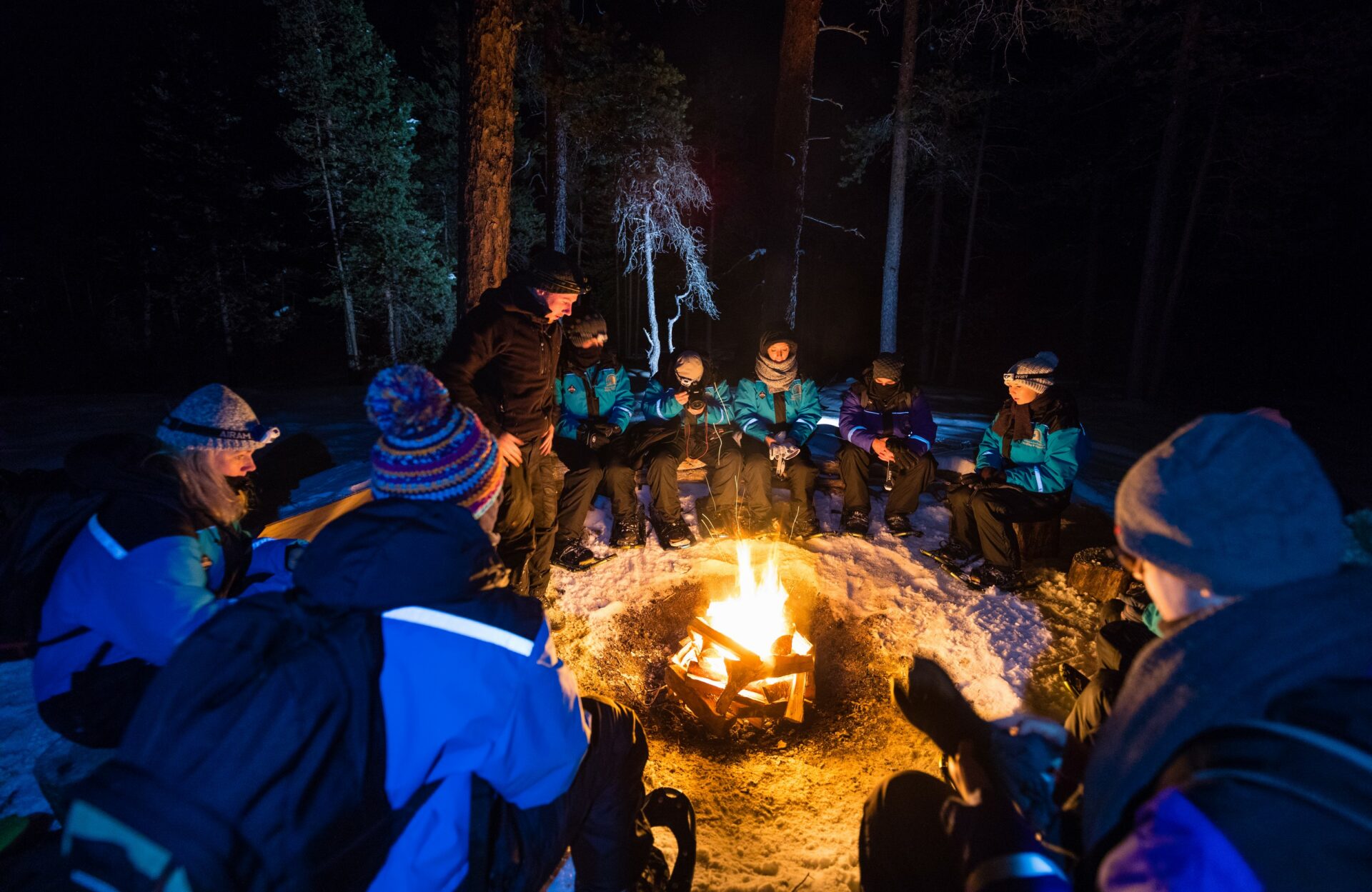Fins Lapland wintervakantie - aurora kamp