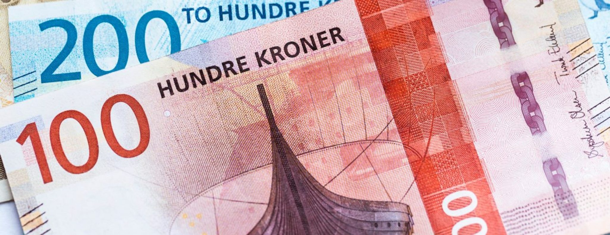 Geldzaken en actuele koers Noorwegen