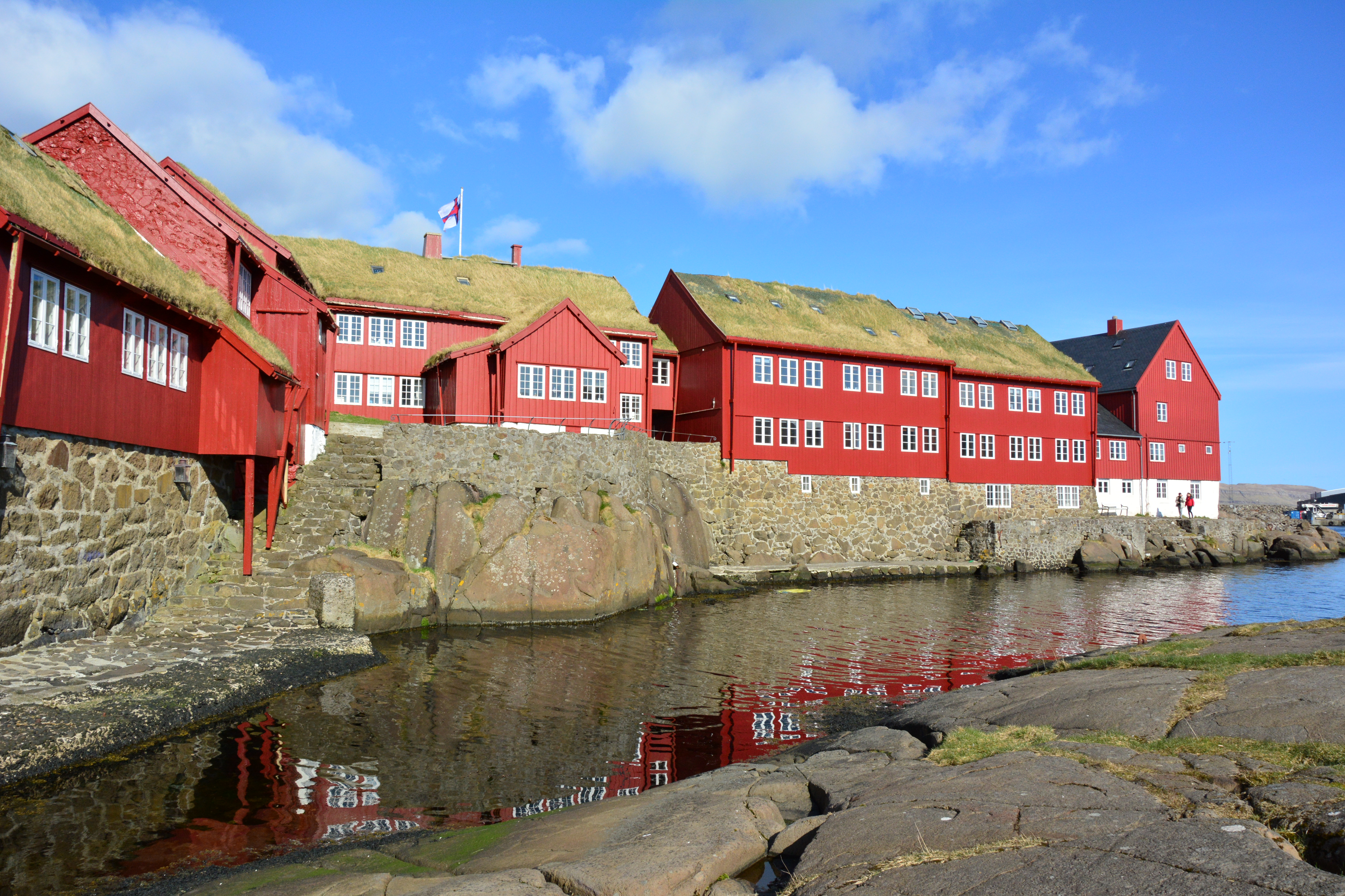 Tórshavn op de Faeroër