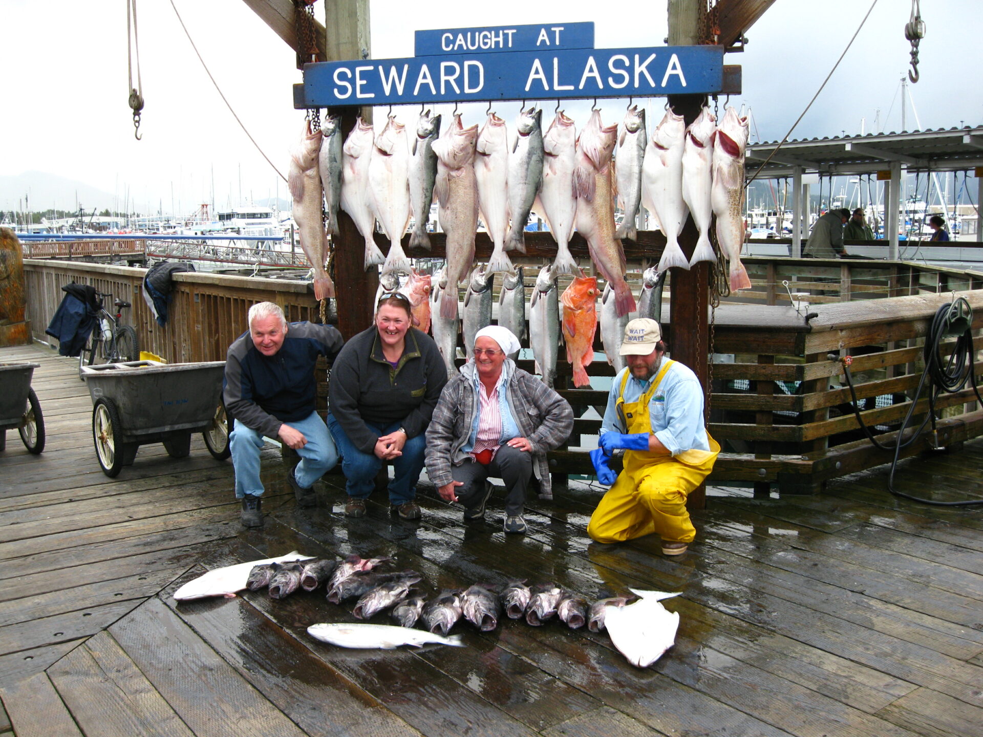 Alaska en Yukon Explorer - vis gevangen in Seward