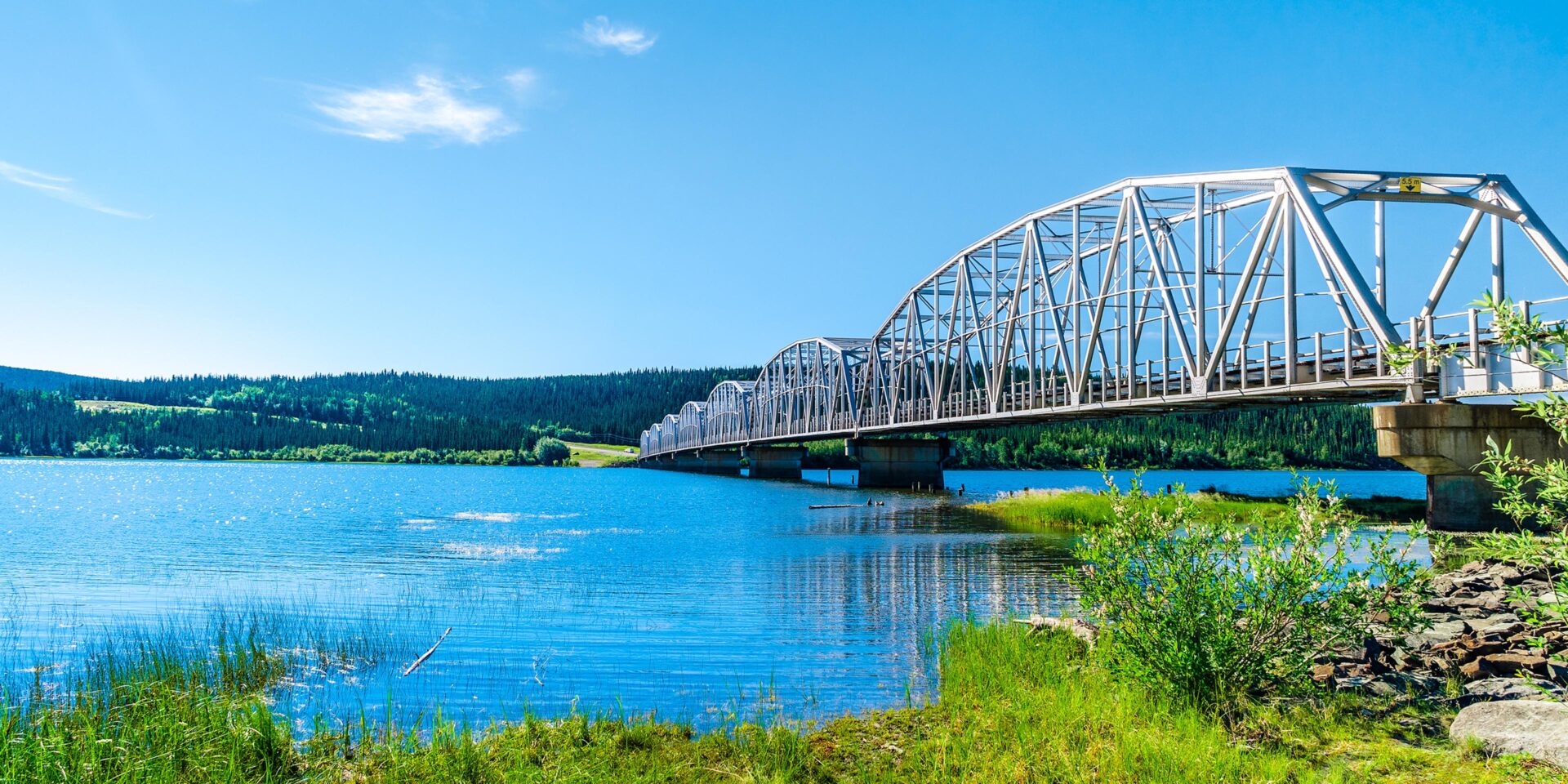 Treasures of the North - Teslin River bridge