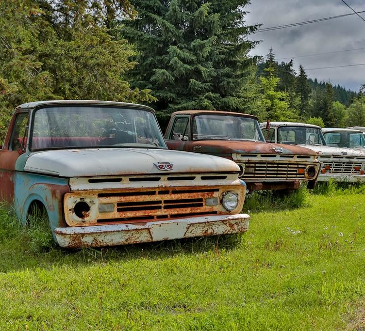 Uitbundig Alaska en Yukon: one way - vintage auto's