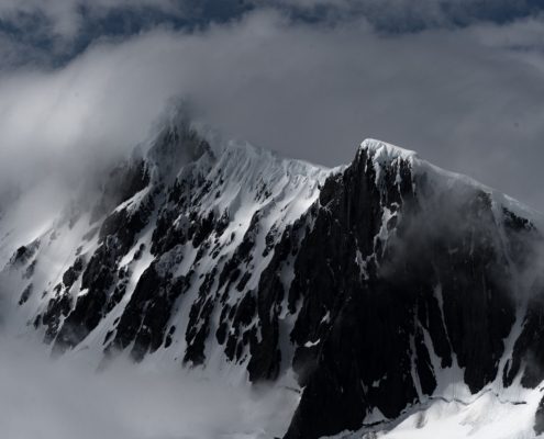 Dramatische bergtoppen - Regio's Antarctica