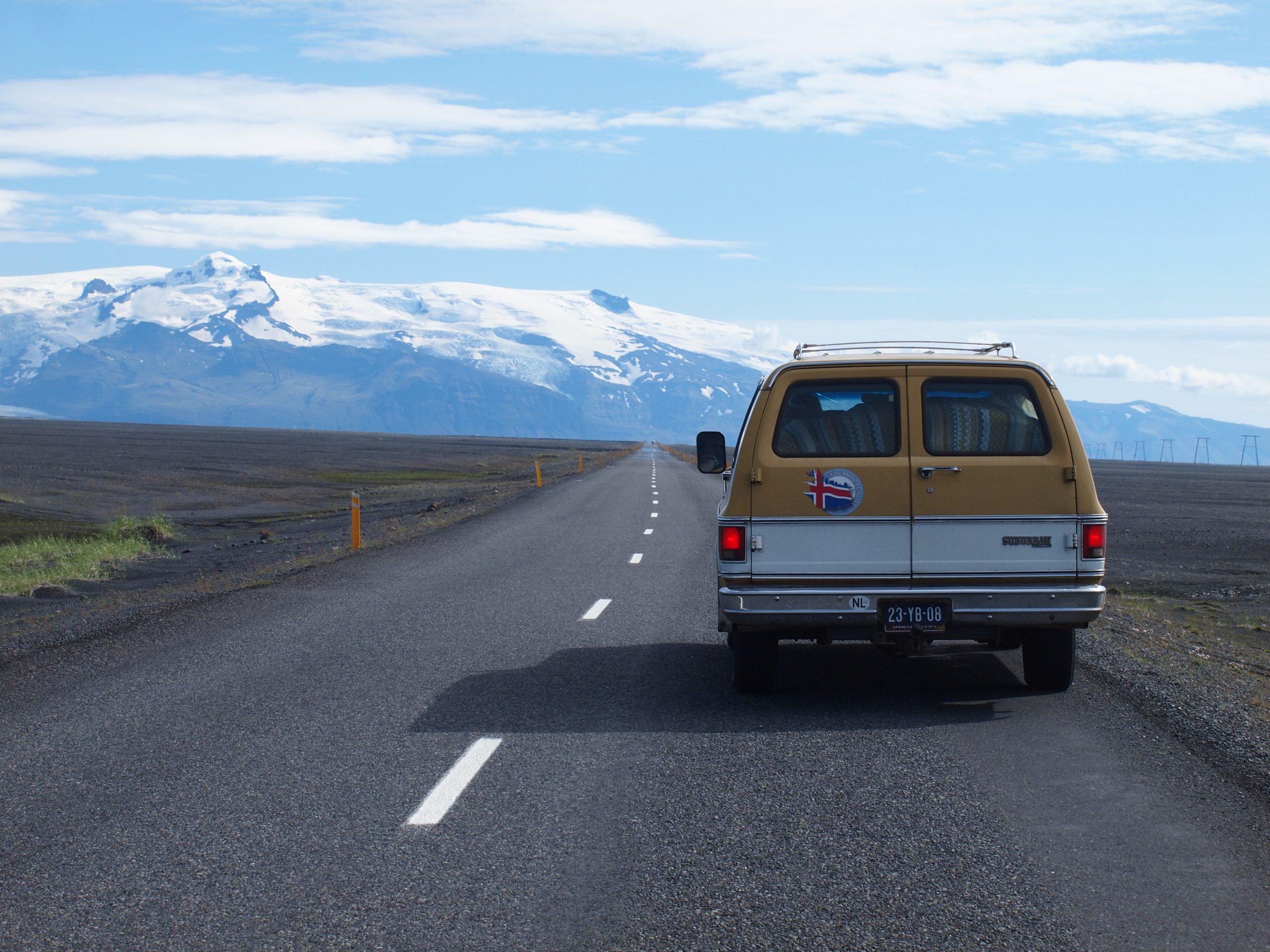 De ringweg in het zuiden van IJsland