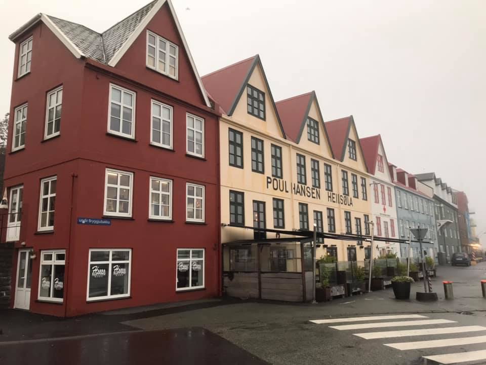Tórshavn op de Faeröer