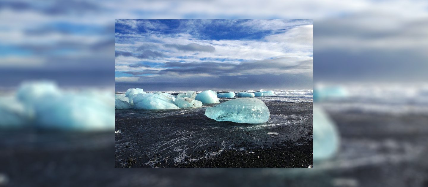 Fotoactie 2014-2015 fleur-van-de-Velde-ijsblokken - Foto IJsland