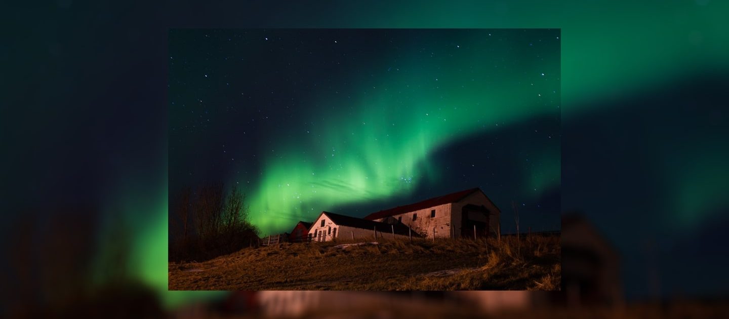Fotoactie 2016-2017 Angélique Schal - noorderlicht op IJsland - Foto IJsland