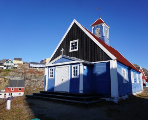 Kerk bij museum