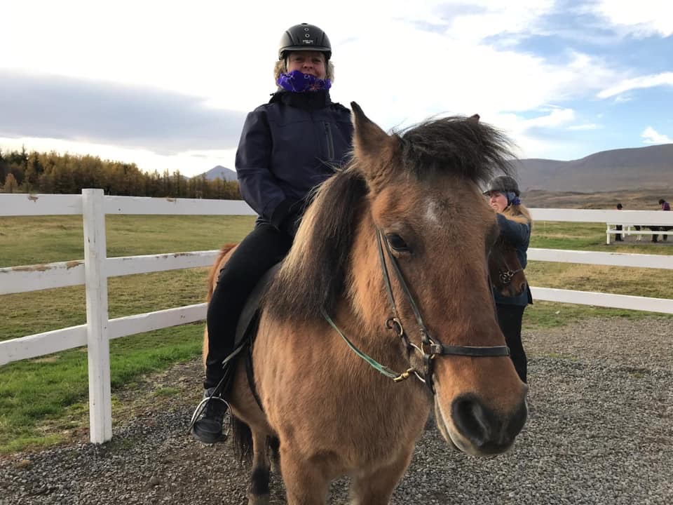 Paardrijden bij Varmahlíð
