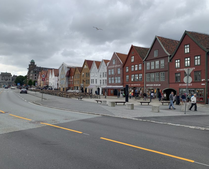 Noorwegen Bryggen, Bergen