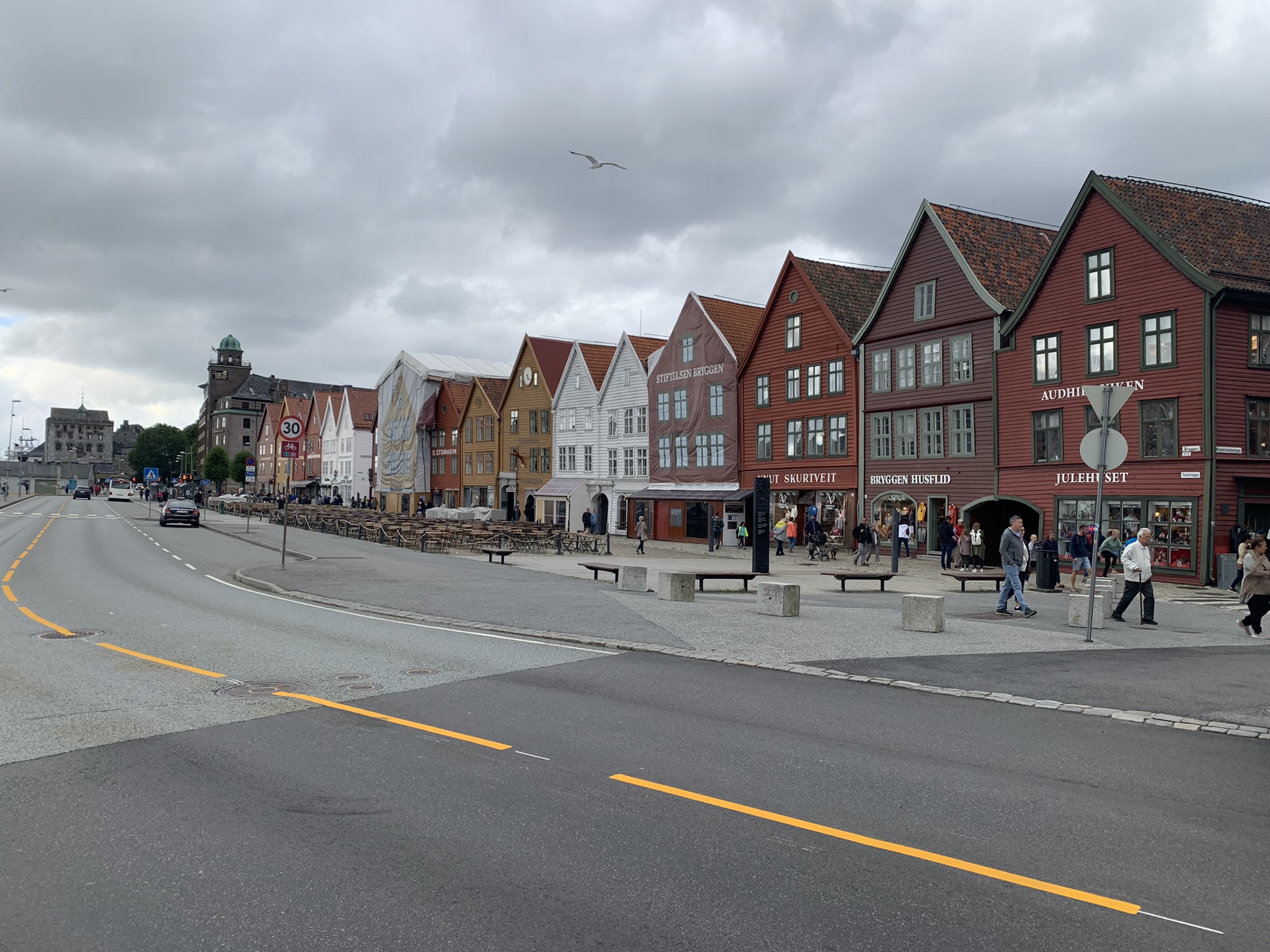 Noorwegen Bryggen, Bergen