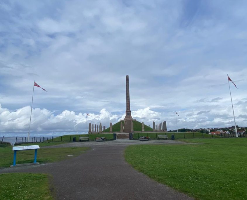 Noorwegen Monument Haraldshaugen
