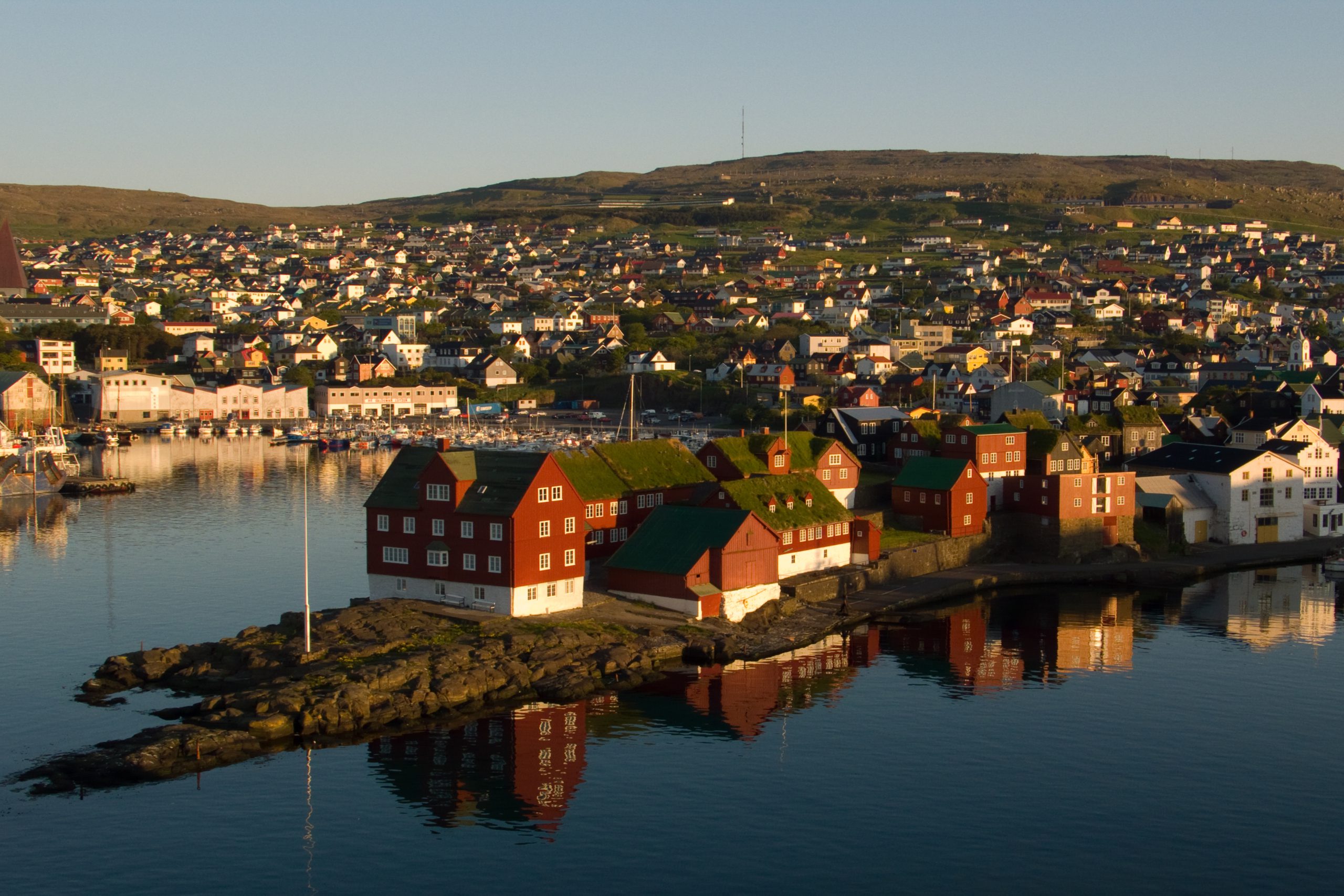 Tórshavn hoofdstad Faeröer