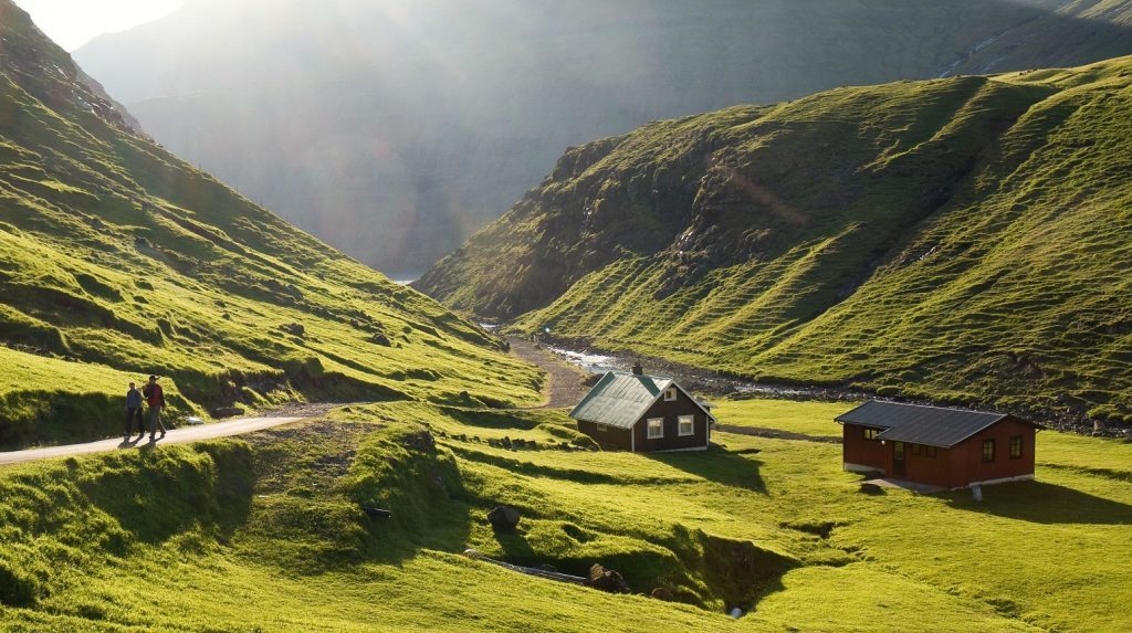 Vakantiehuisje op de Faeröer eilanden