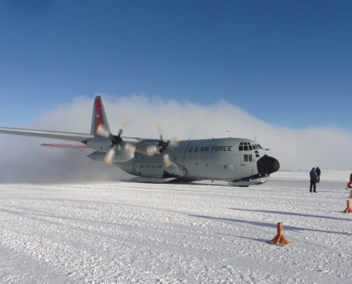 Vliegtuig Antarctica