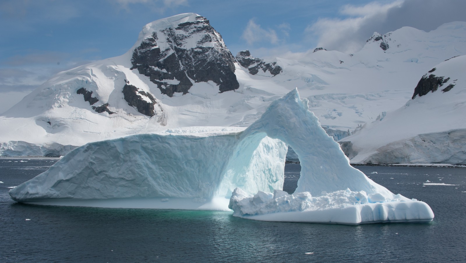 IJsbergen bij het Antarctisch schiereiland