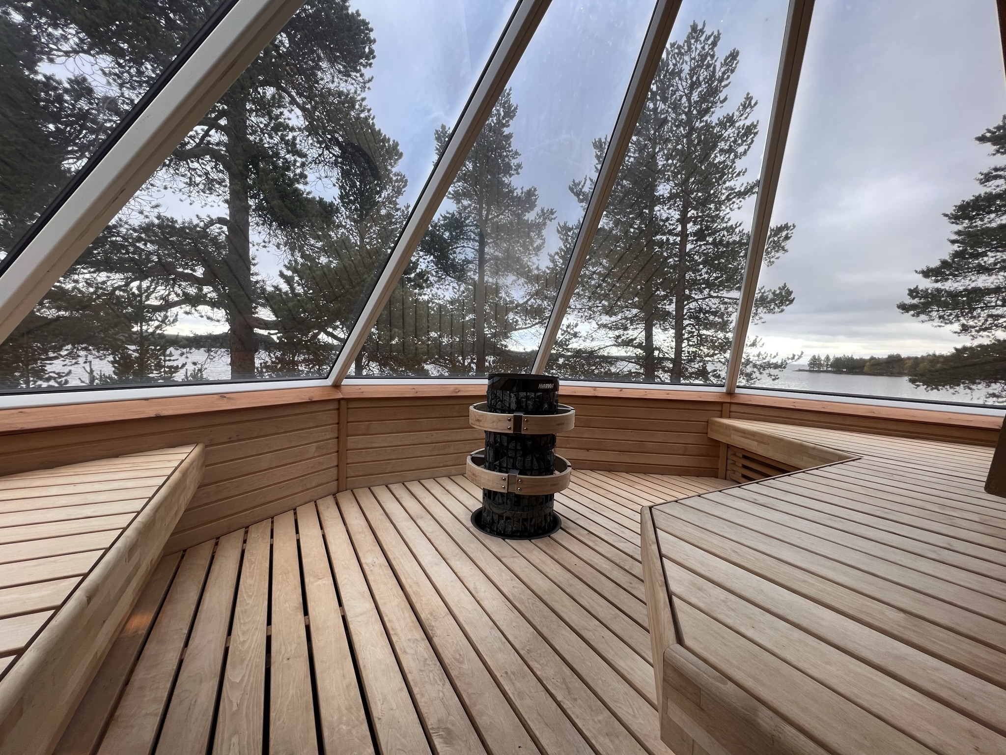 Sauna in Aurora Lodge - Inari