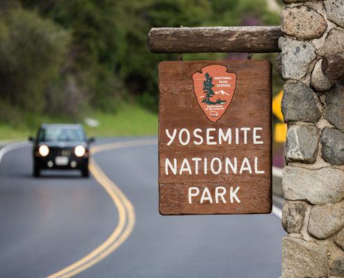 Onderweg naar Yosemite National Park