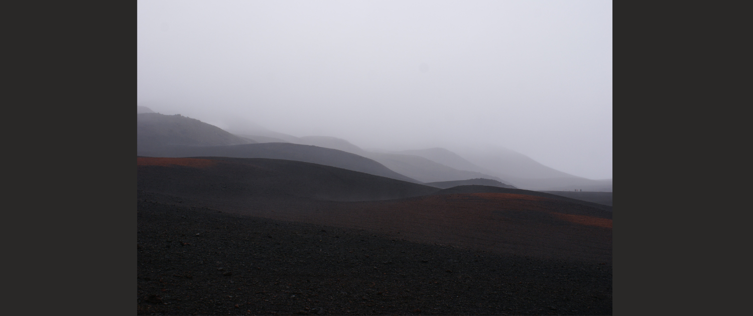 Binnenland bij de Askja vulkaan op IJsland - Heidi de Groot
