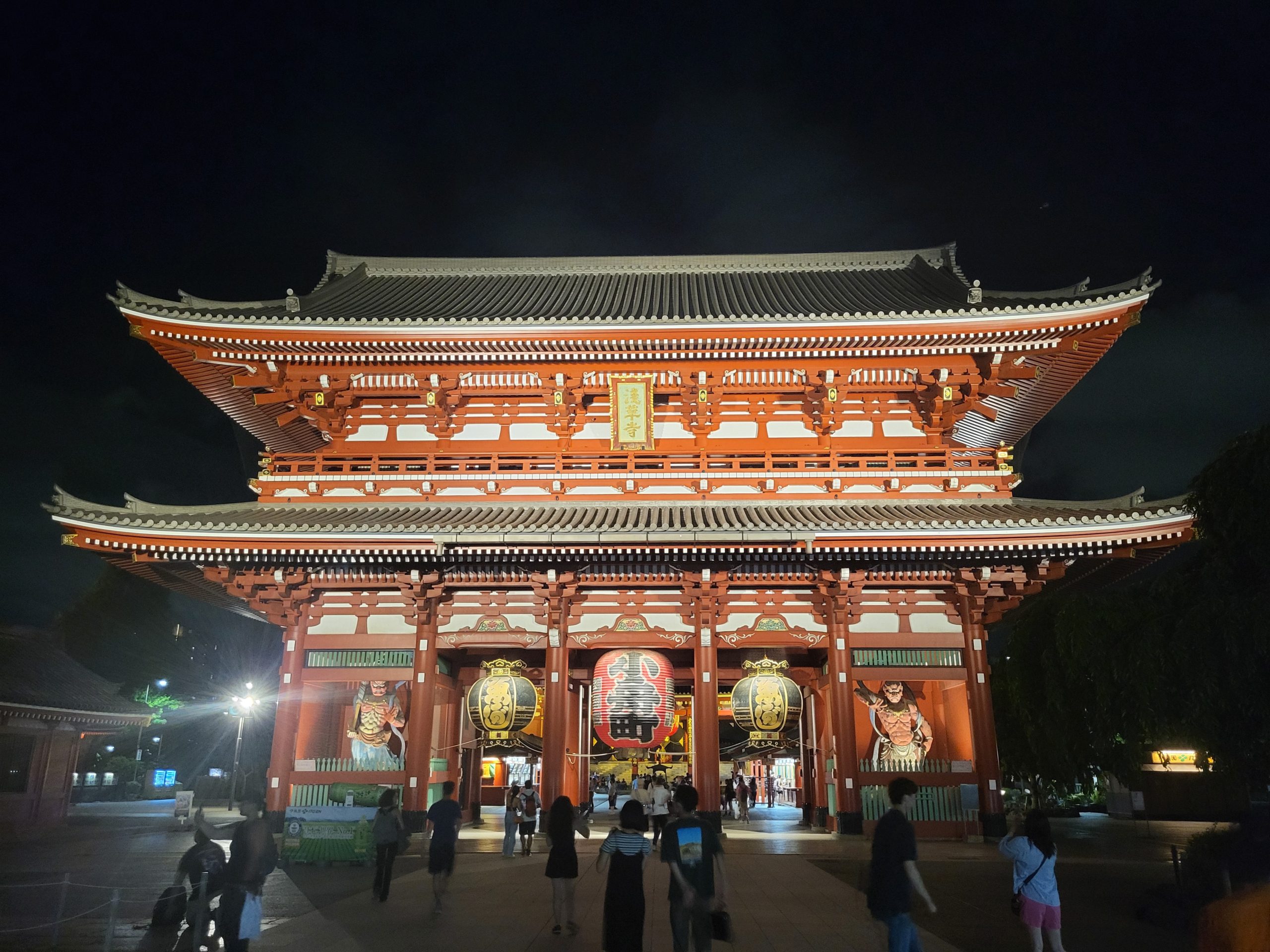 Senso-ji by night