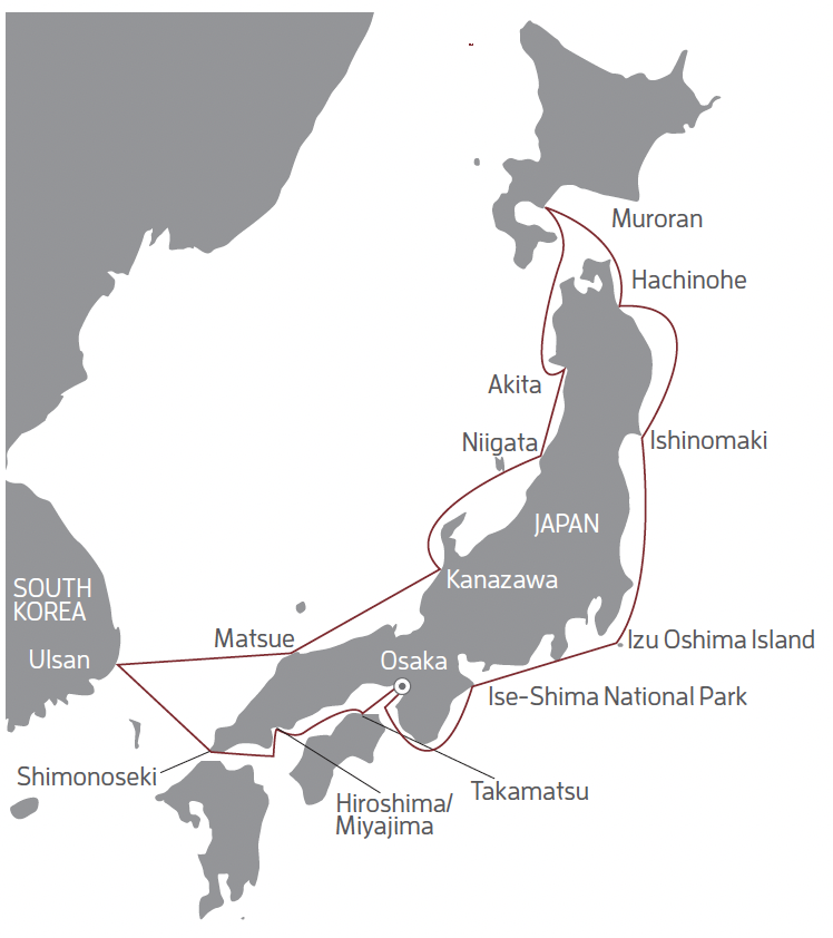 Japan National Parks Map