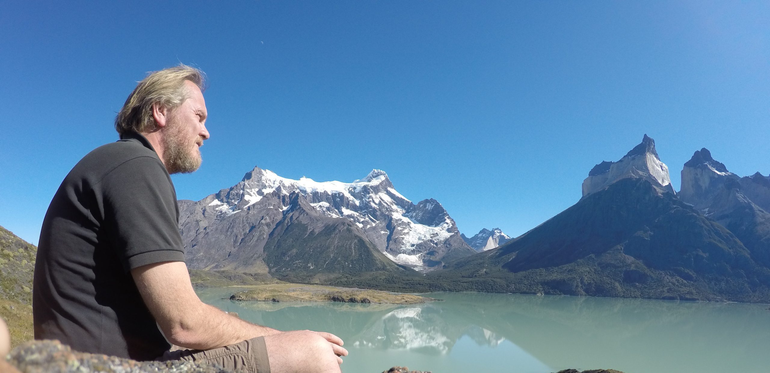 Robbert in Torres del Paine