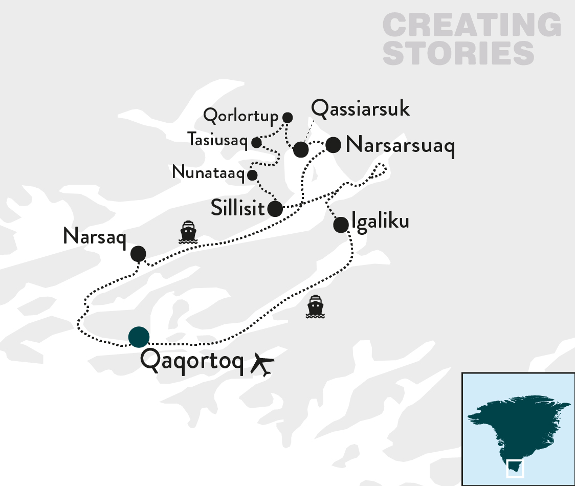 Wandelreis Groenland langs schapenboerderijen