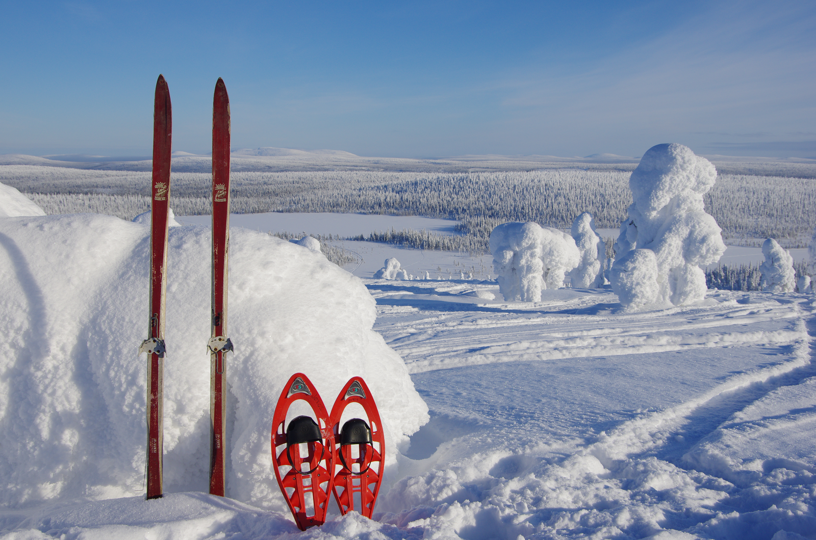 Winterwonderland Ruka en Salla