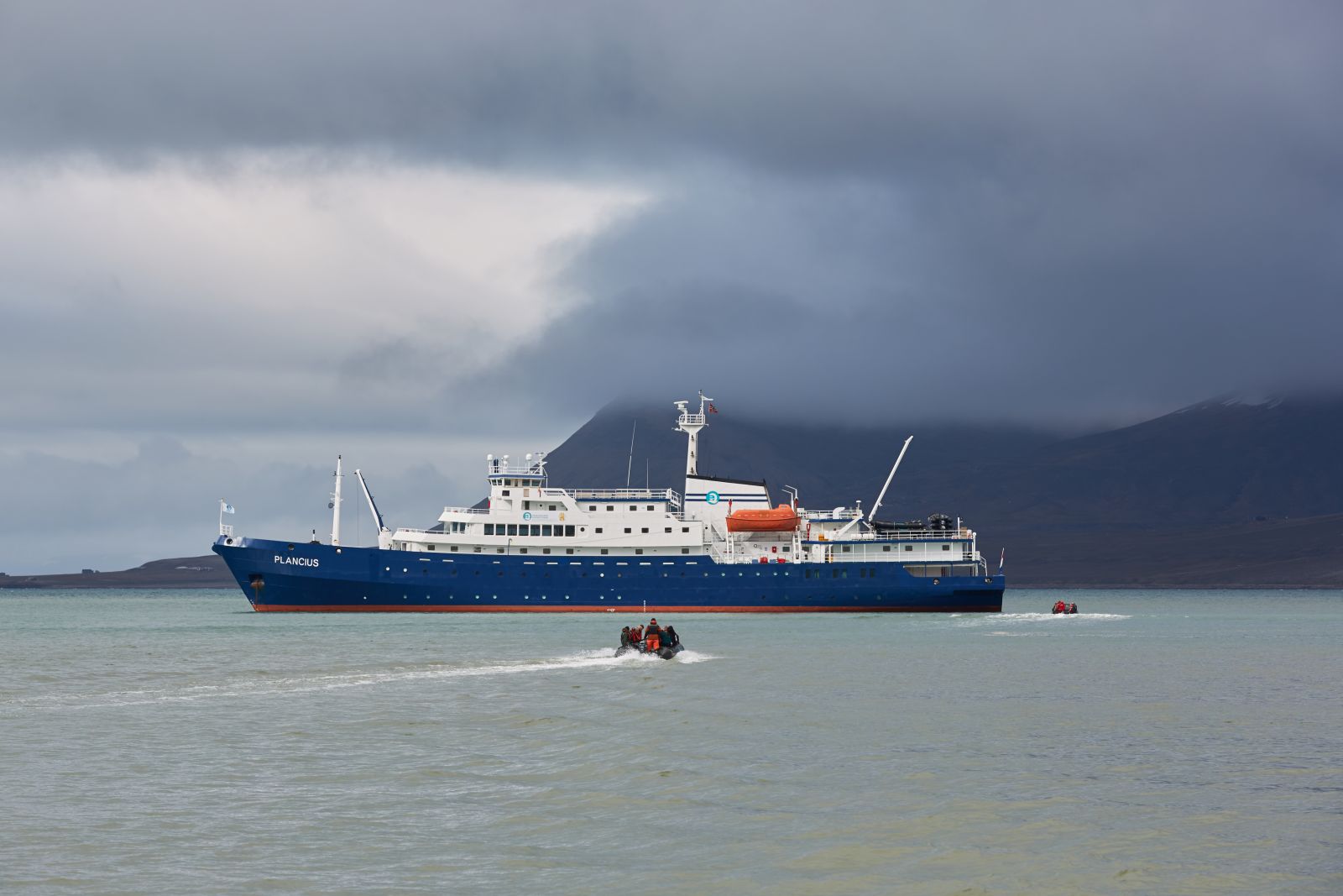 Plancius in Spitsbergen