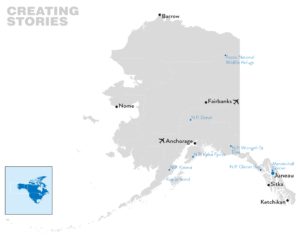 Alaska - 2025 - Basiskaart Alaska