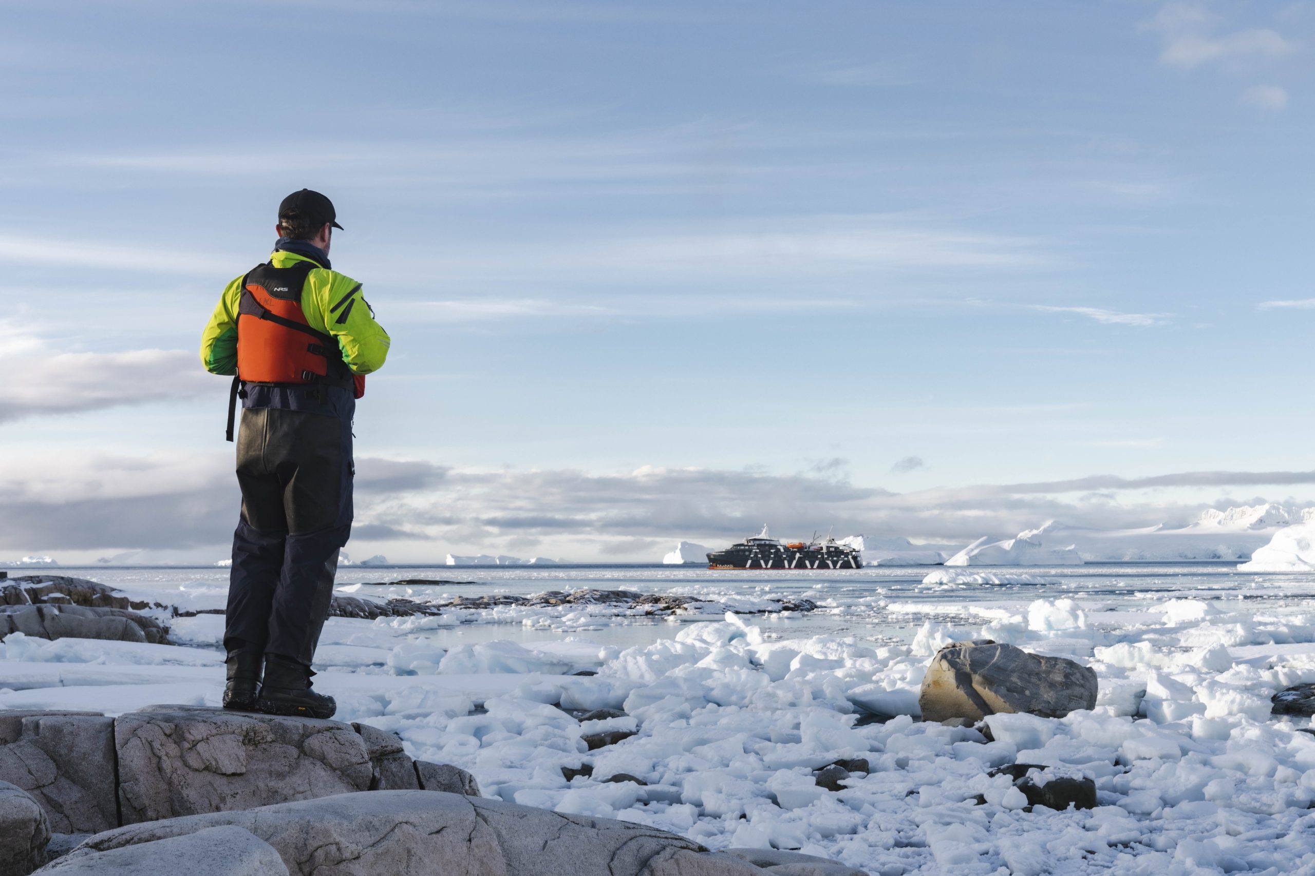 Zicht op de Magellan Explorer