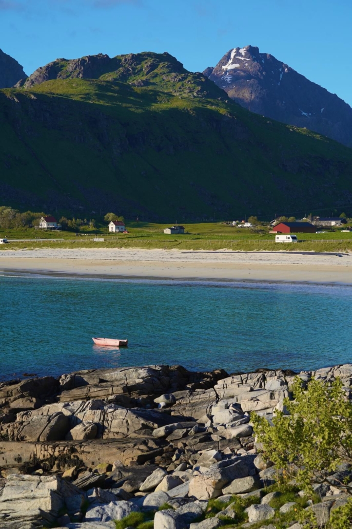 Linda op de Lofoten Linda op de Lofoten