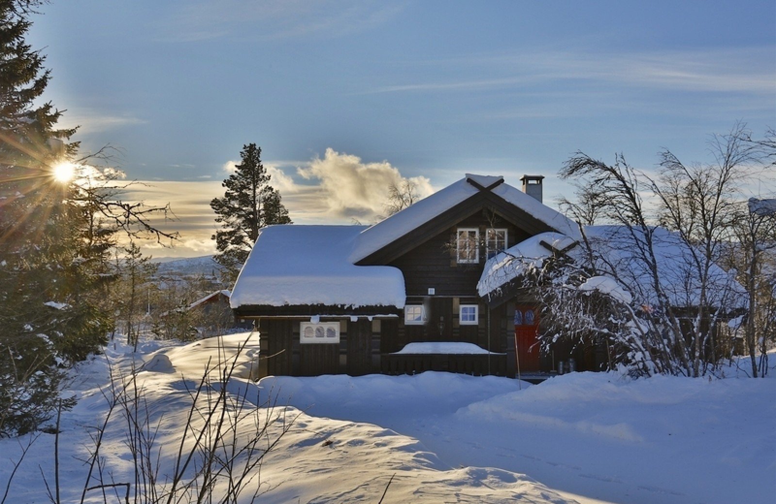 Wintersport in Noorwegen