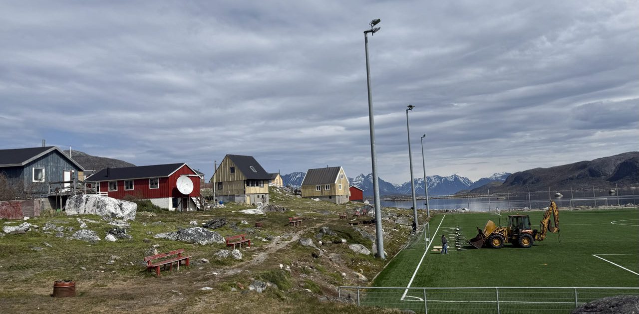 Voetbalveld Voetbalveld