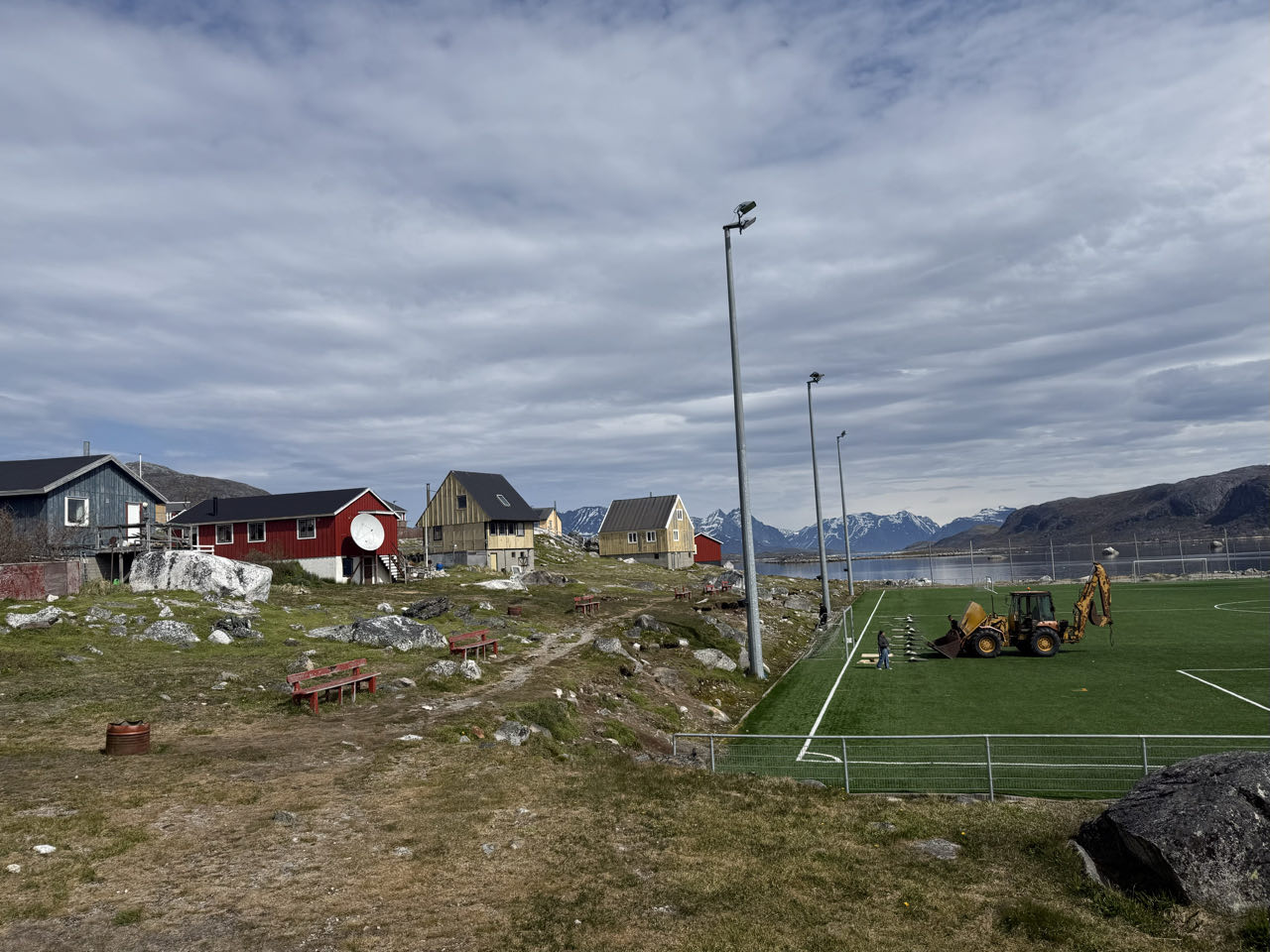 Voetbalveld Voetbalveld