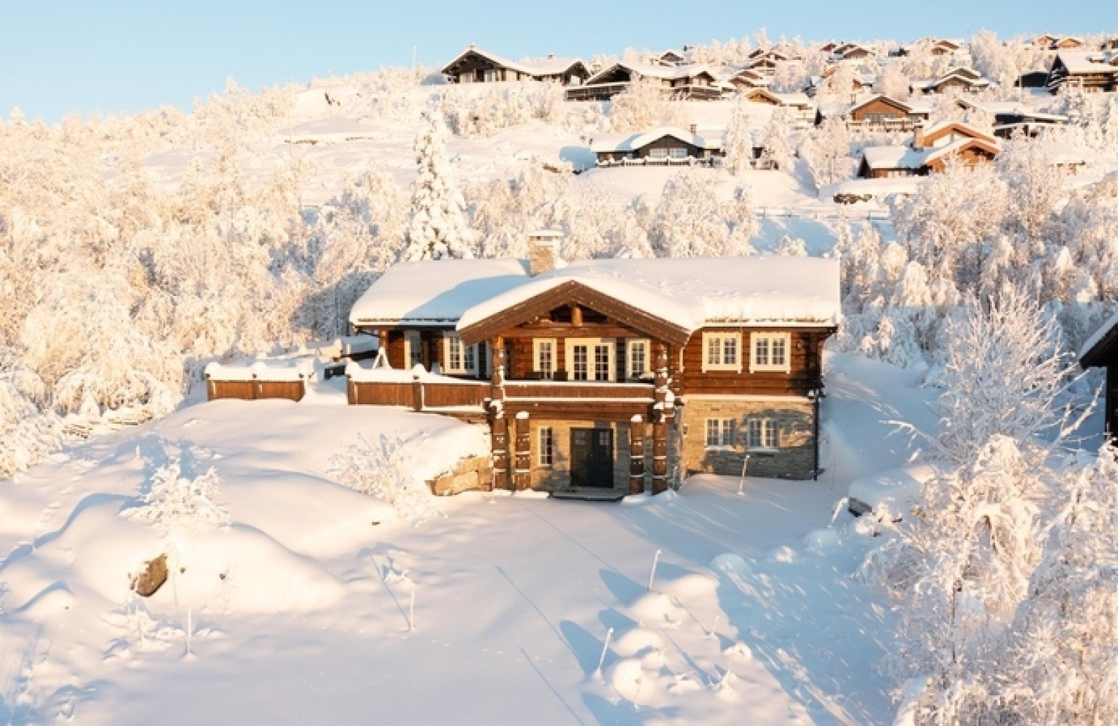 Wintersport in Noorwegen