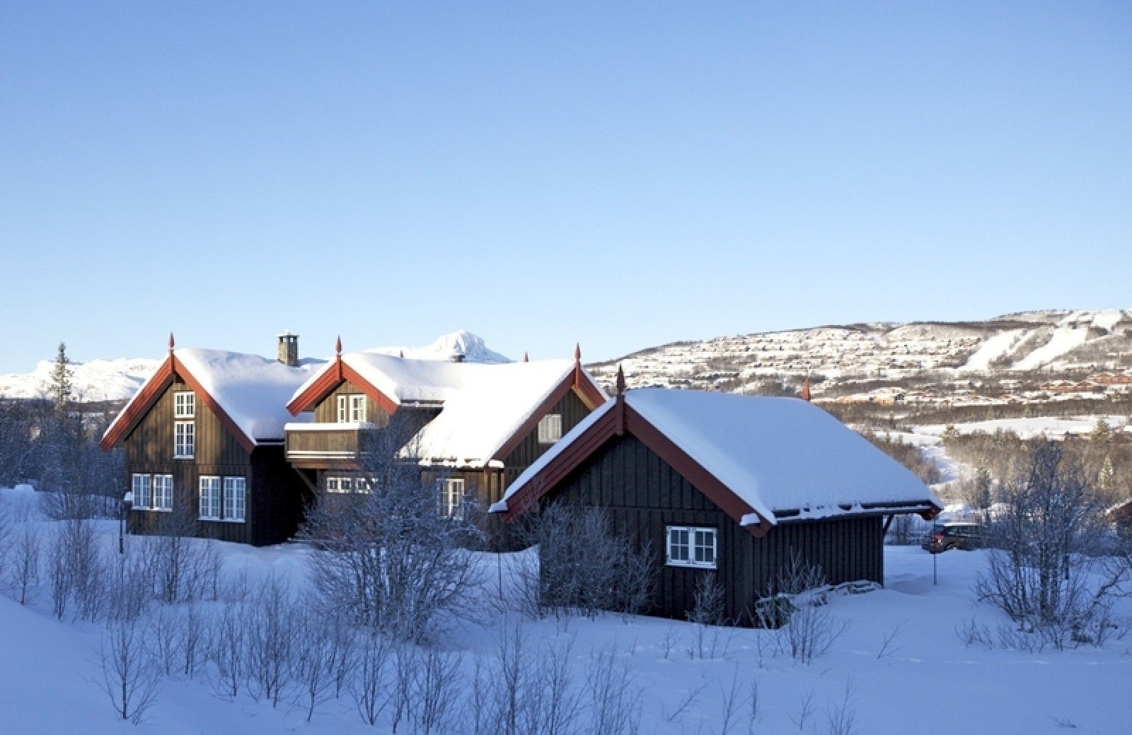 Wintersport in Noorwegen