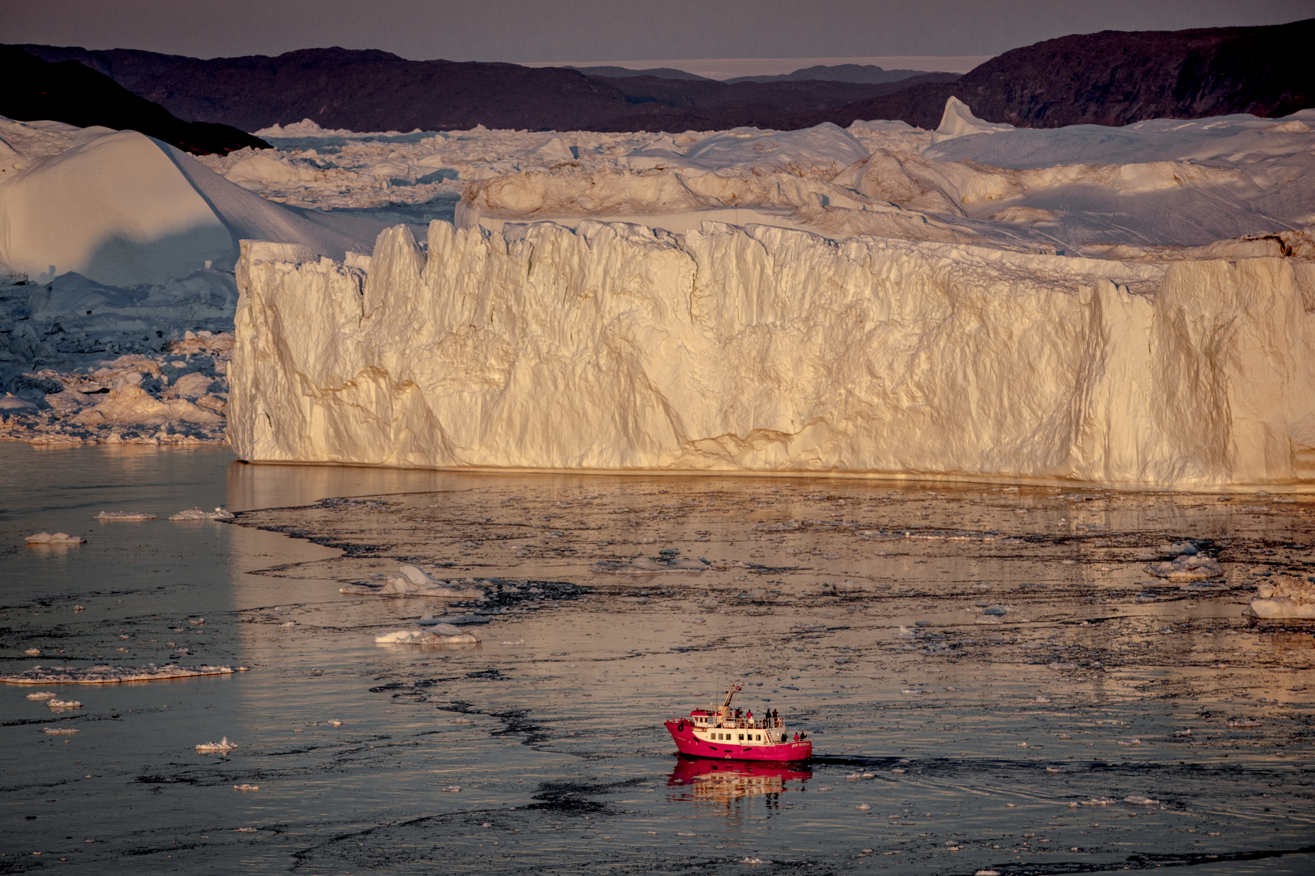 Ilulissat-IJsfjord, foto: Mads Pihl / Air Zafari - Visit Greenland