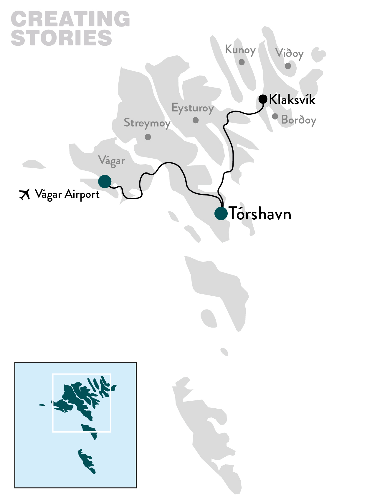 Hoogtepunten van de Faeröer