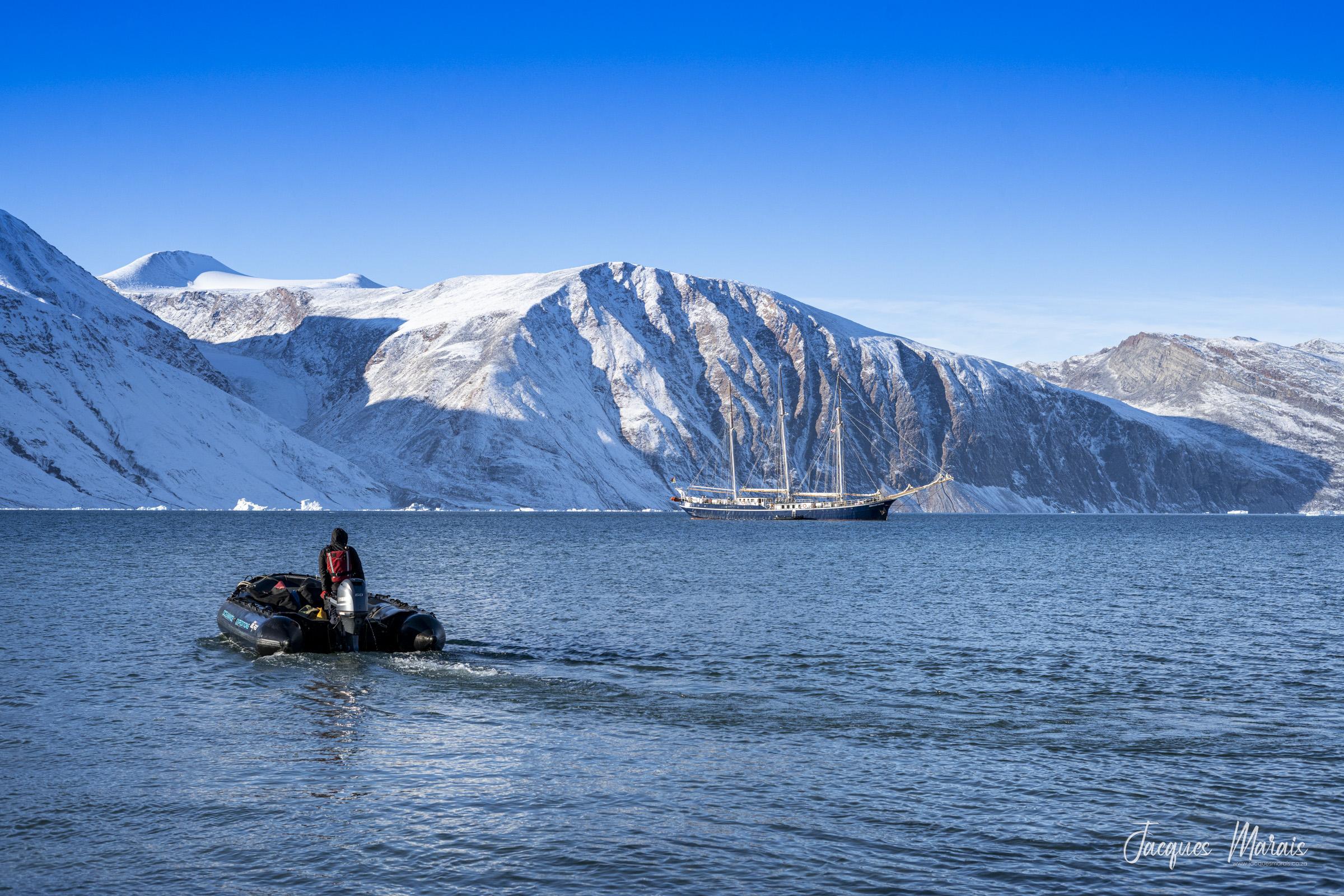 Entdecken Sie Scoresby Sund mit dem Segelschiff