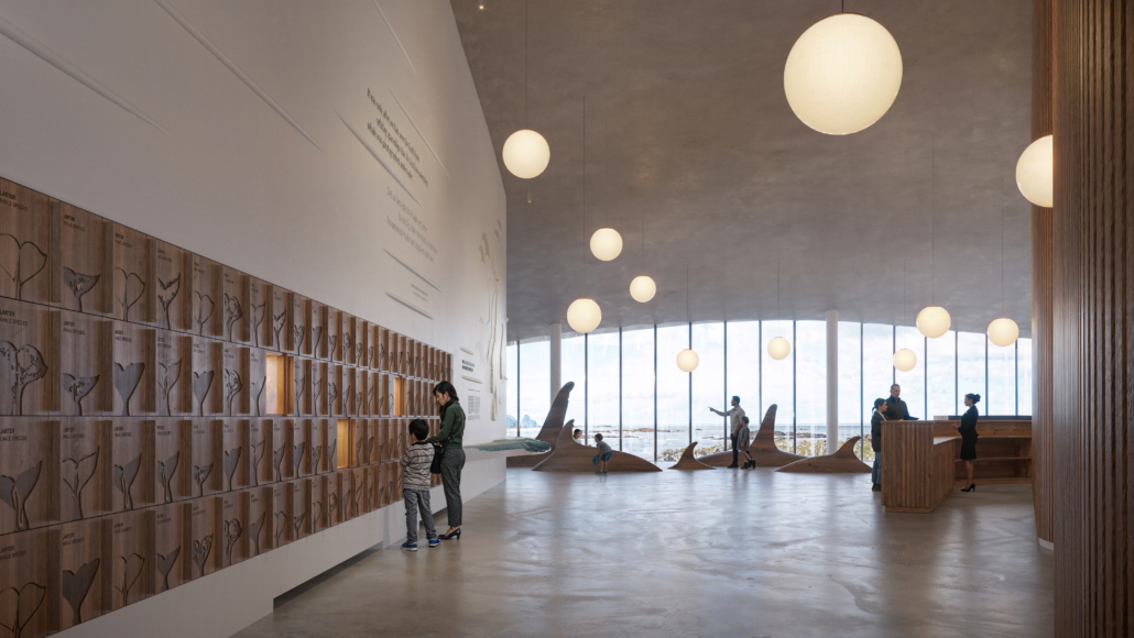 Concept and idea: The Whale AS Design: RAA and Tamschick Media + Space