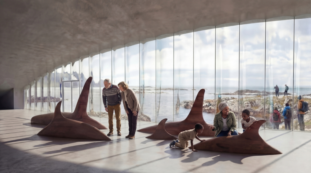 Concept and idea: The Whale AS Design: RAA and Tamschick Media + Space