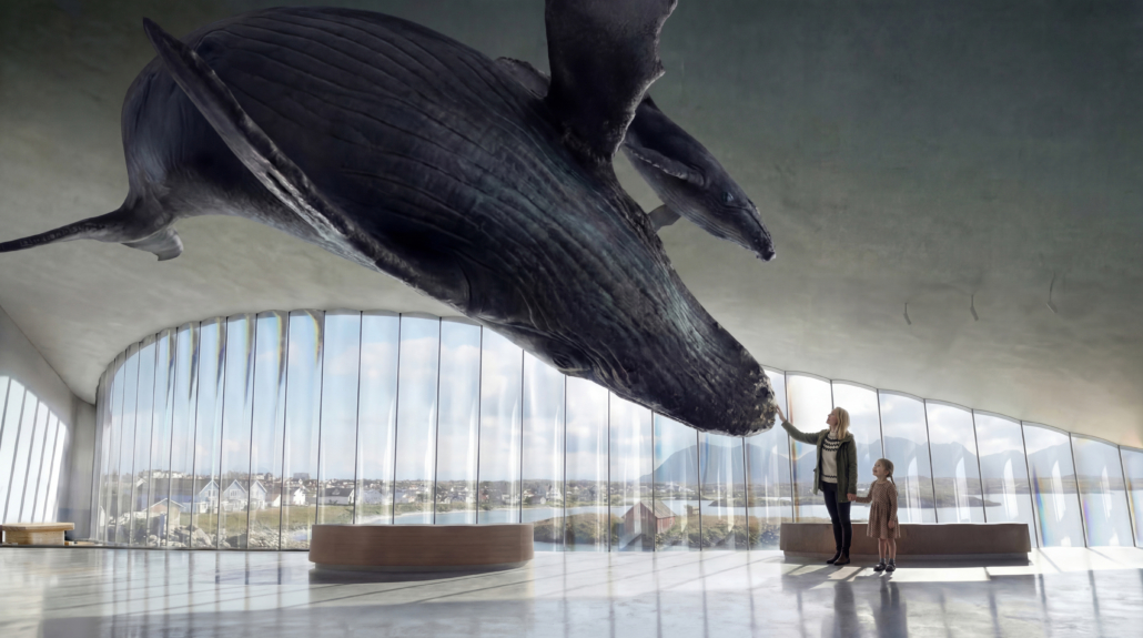 Concept and idea: The Whale AS Design: RAA and Tamschick Media + Space