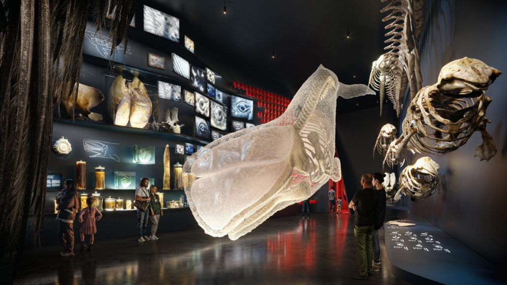 Concept and idea: The Whale AS Design: RAA and Tamschick Media + Space