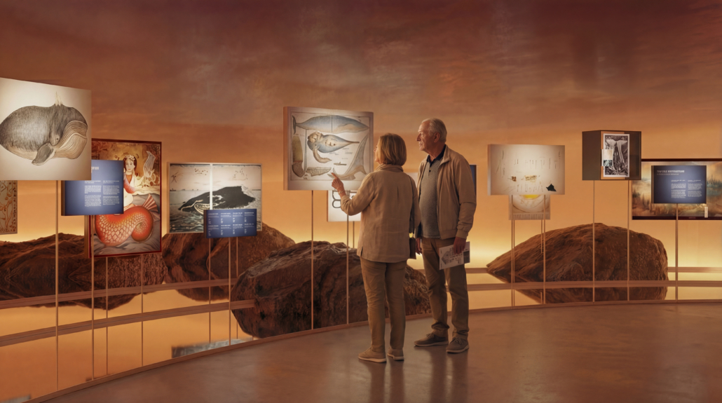 Concept and idea: The Whale AS Design: RAA and Tamschick Media + Space